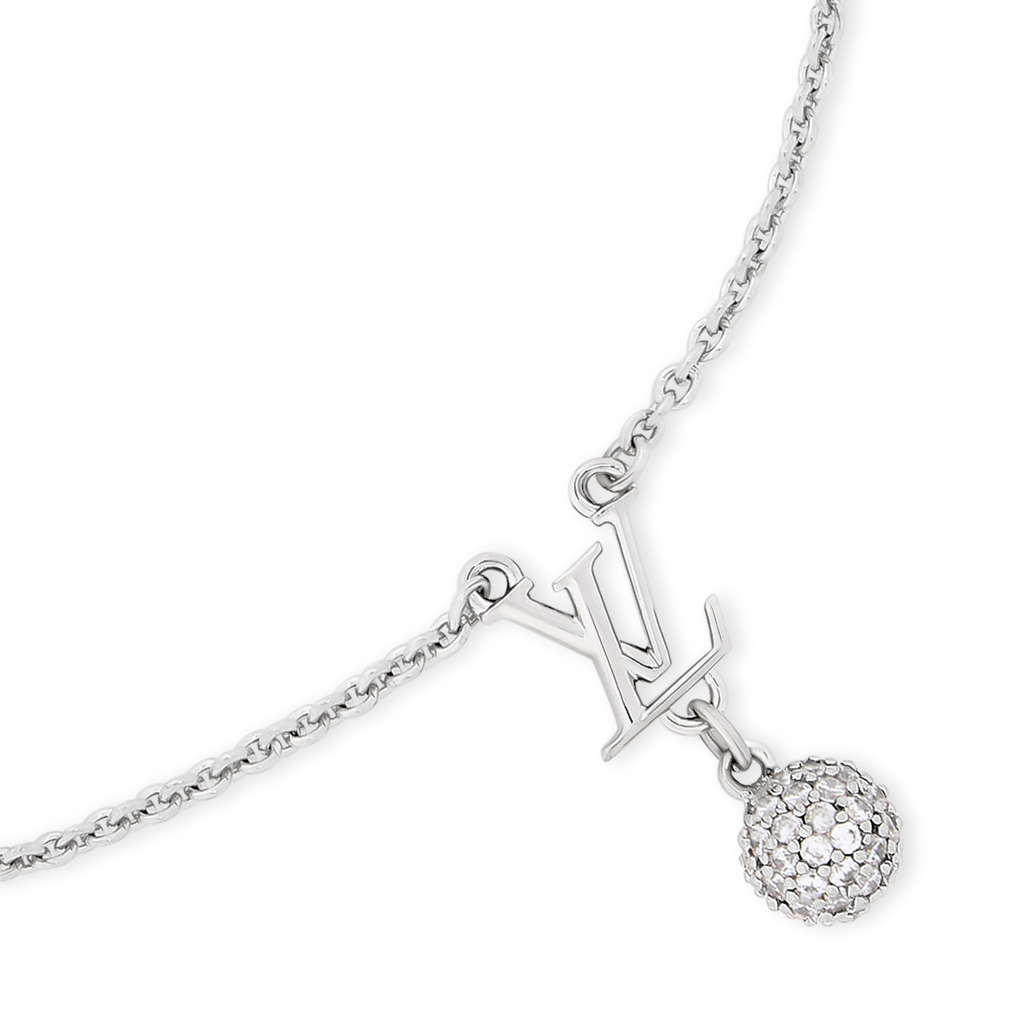 Women - LV Iconic Louisa Strass Necklace S00 Women Fashion Jewellery All Fashion Jewellery | LOUIS VUITTON (Product zoom)