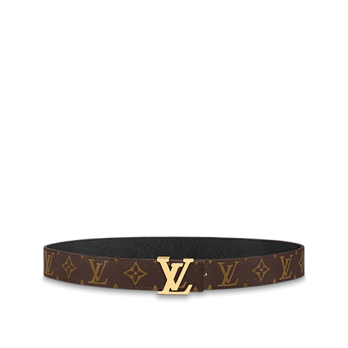 Women - LV Initials 30MM Reversible Belt Monogram Canvas Women Accessories Belts | LOUIS VUITTON (Product zoom)