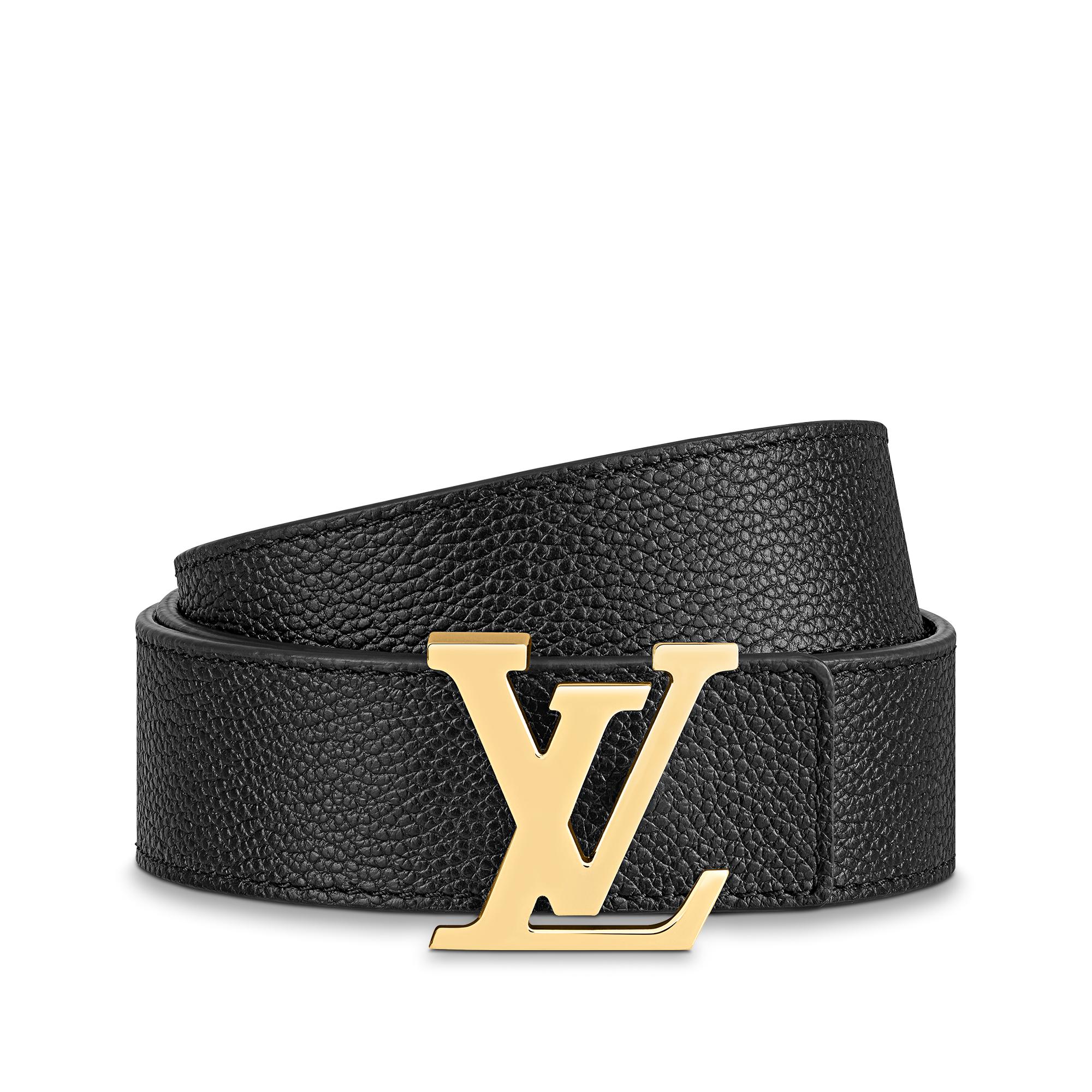 Women - LV Initials 30MM Reversible Belt Monogram Canvas Women Accessories Belts | LOUIS VUITTON (Product zoom)