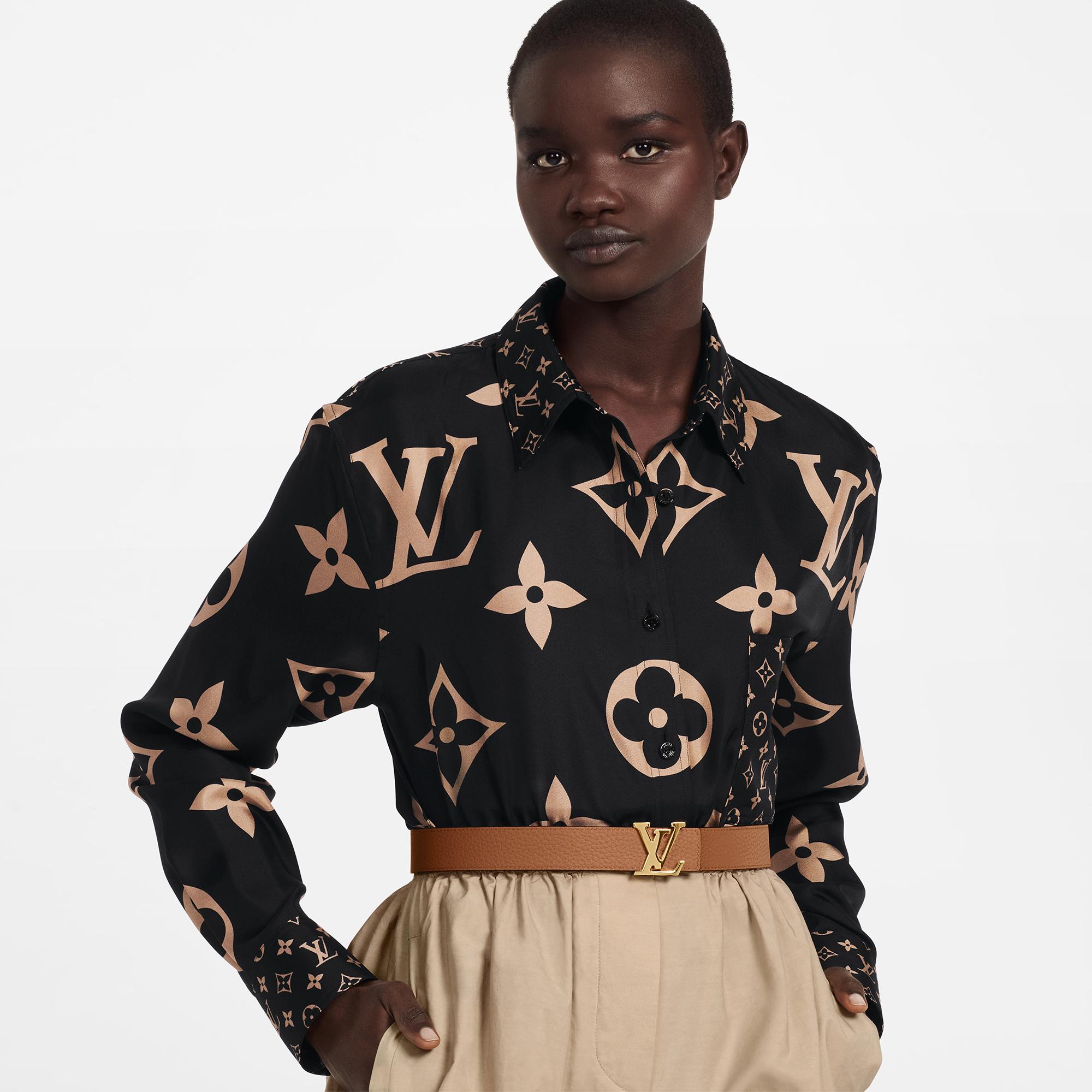 Women - LV Initials 30MM Reversible Belt  Women Accessories Belts | LOUIS VUITTON (Product zoom)