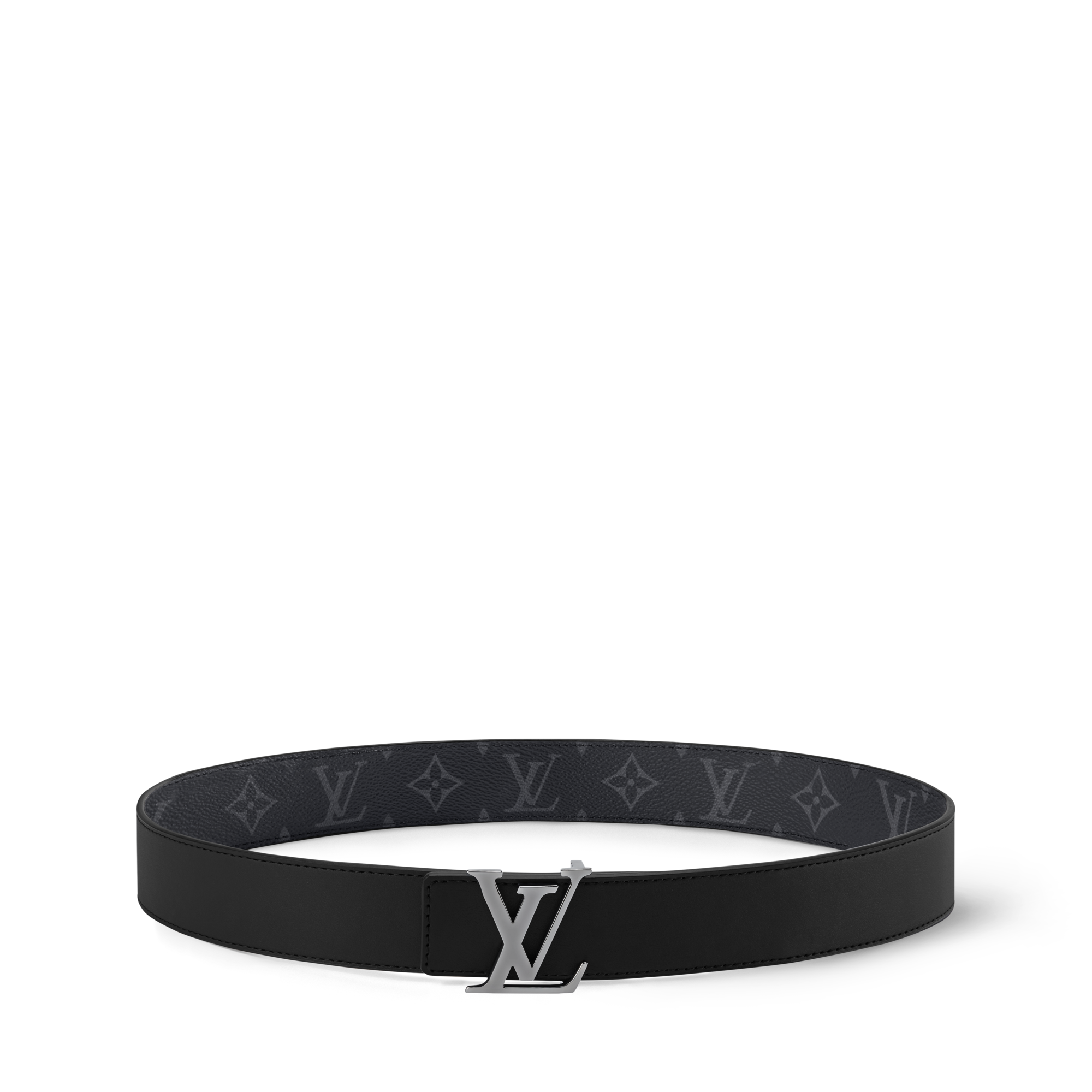 Men - LV Initials 35MM Reversible Belt  Men Accessories Belts | LOUIS VUITTON (Product zoom)