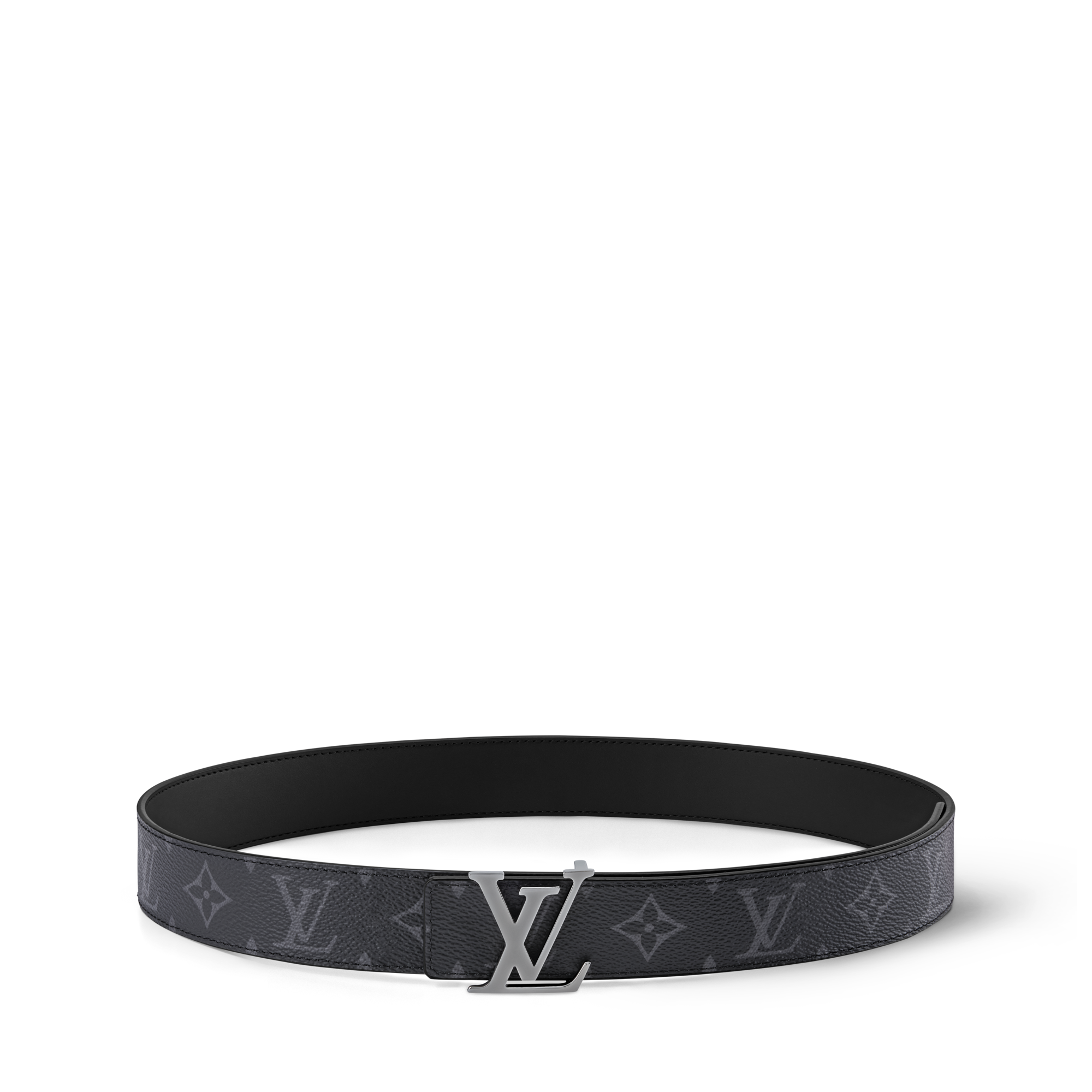 Men - LV Initials 35MM Reversible Belt  Men Accessories Belts | LOUIS VUITTON (Product zoom)
