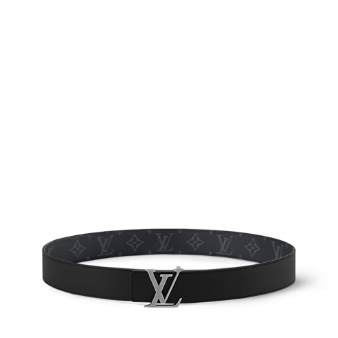 Men - LV Initials 35MM Reversible Belt Men Accessories Belts | LOUIS VUITTON (Product zoom)