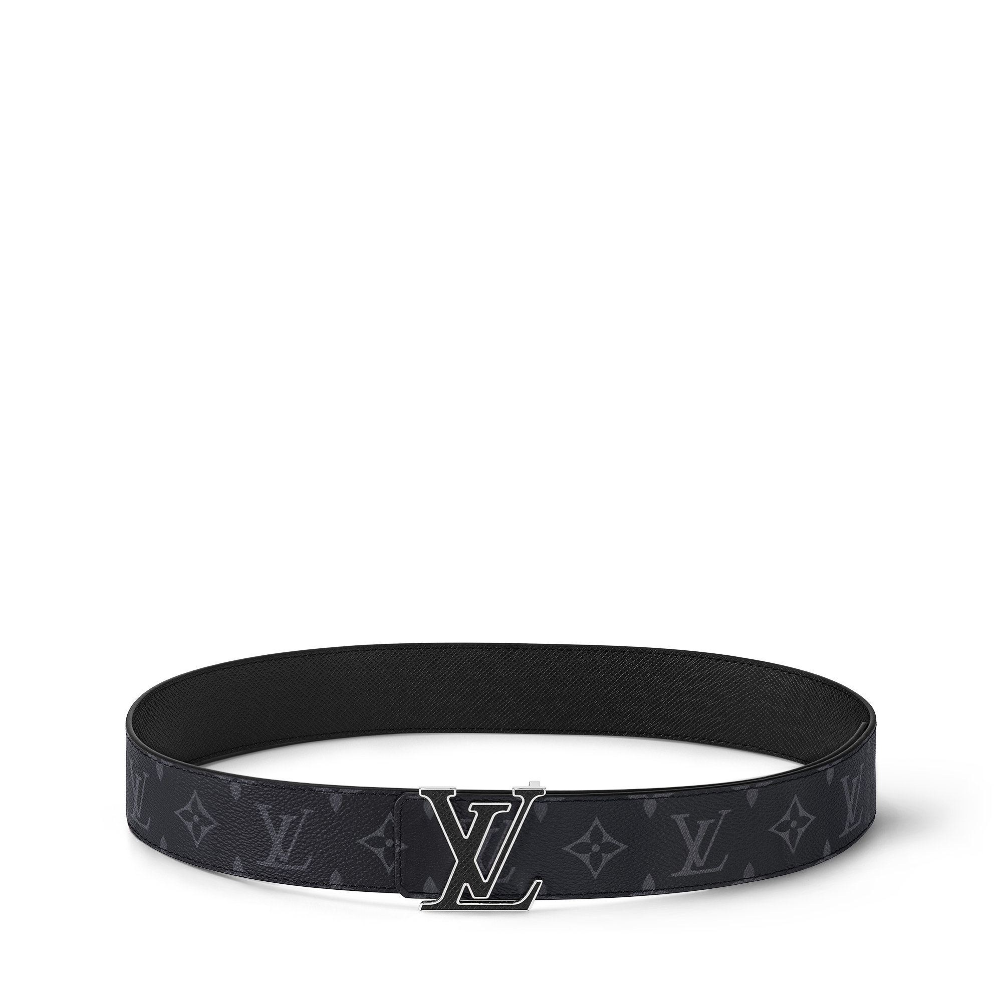 Men - LV Initials 40mm Reversible Belt Taigarama Men Accessories Belts | LOUIS VUITTON (Product zoom)