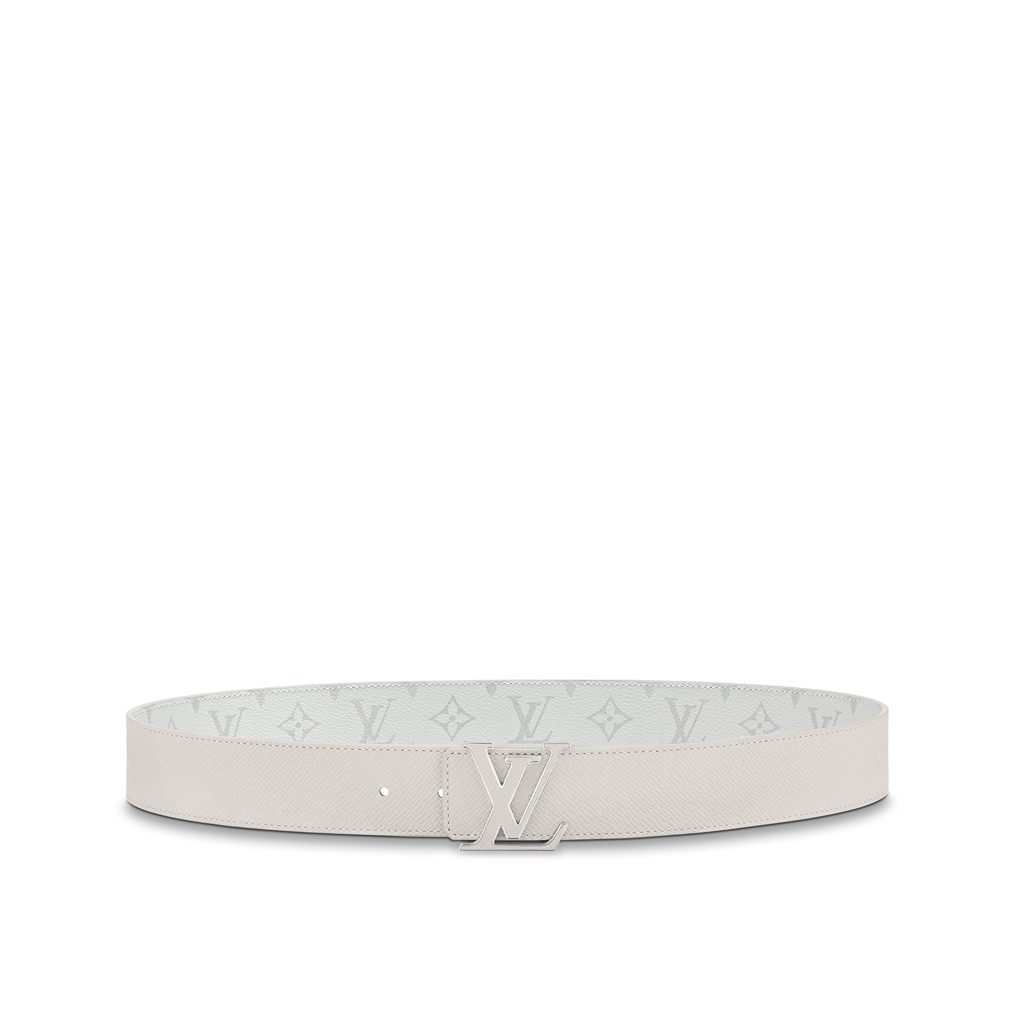 Men - LV Initials 40MM Reversible Belt Taigarama Men Accessories Belts | LOUIS VUITTON (Product zoom)
