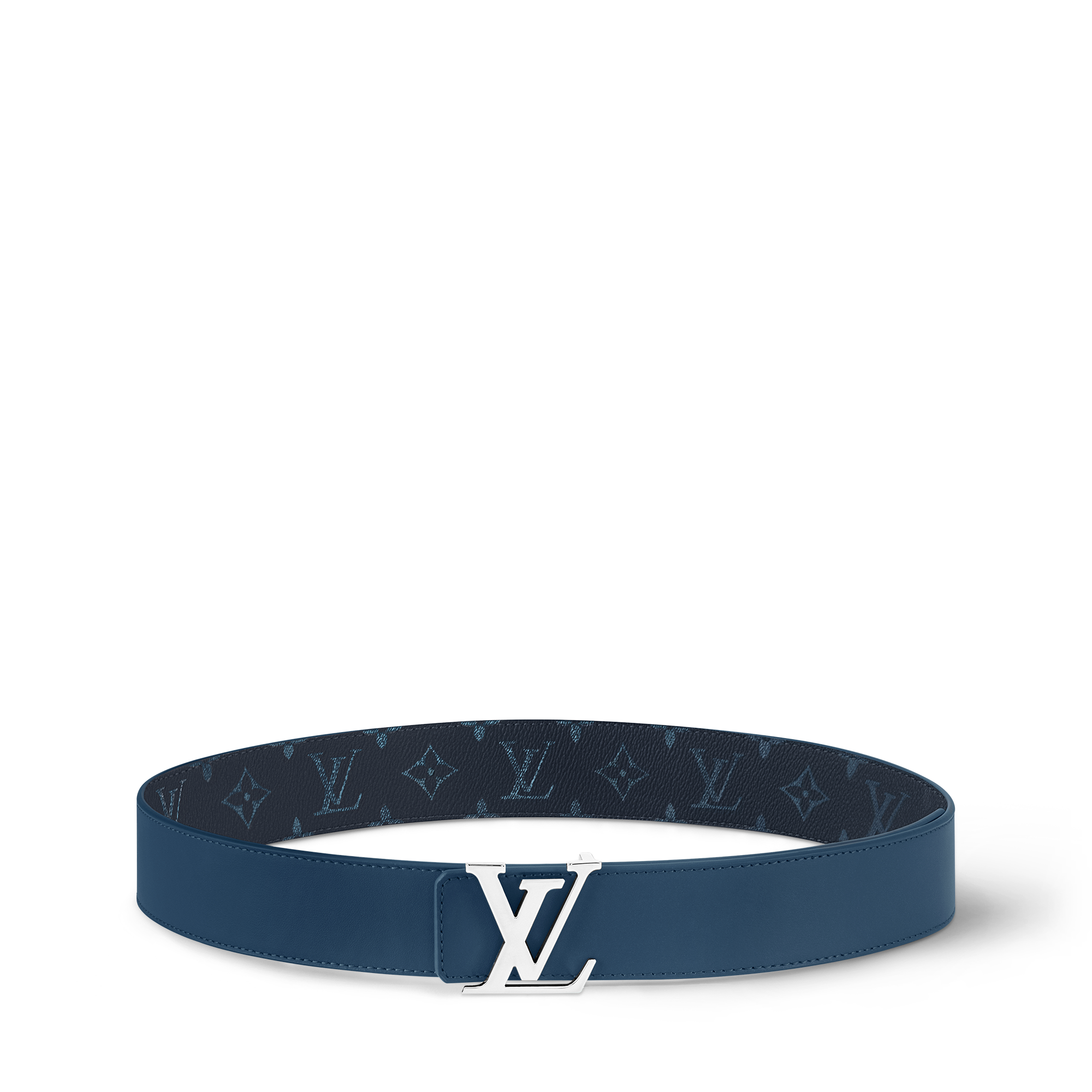 Men - LV Initials 40MM Reversible Belt  Men Accessories Belts | LOUIS VUITTON (Product zoom)