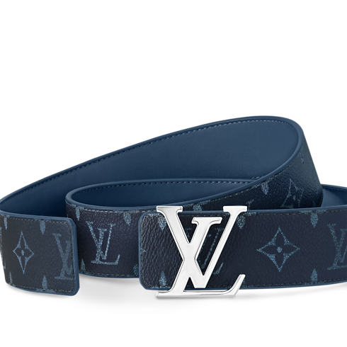 Men - LV Initials 40MM Reversible Belt Men Accessories Belts | LOUIS VUITTON (Product zoom)