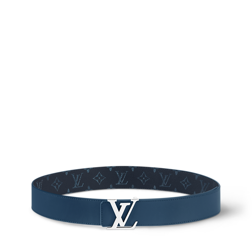 Men - LV Initials 40MM Reversible Belt Men Accessories Belts | LOUIS VUITTON (Product zoom)