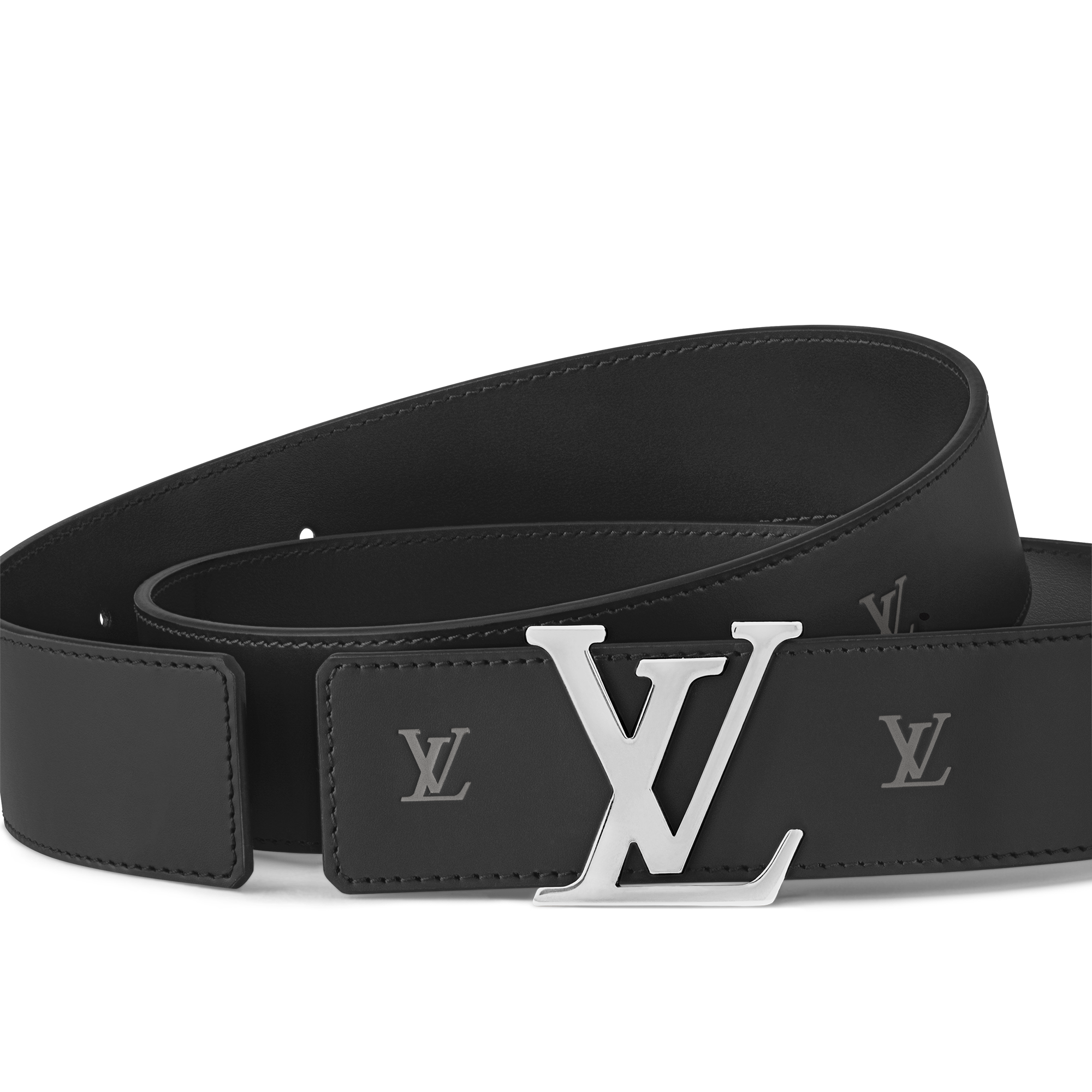 Men - LV Initials Blason 40MM Reversible Belt  Men Accessories Belts | LOUIS VUITTON (Product zoom)