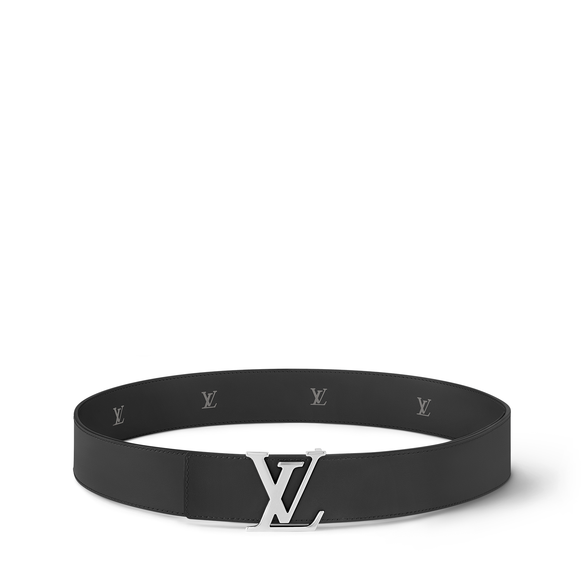 Men - LV Initials Blason 40MM Reversible Belt  Men Accessories Belts | LOUIS VUITTON (Product zoom)