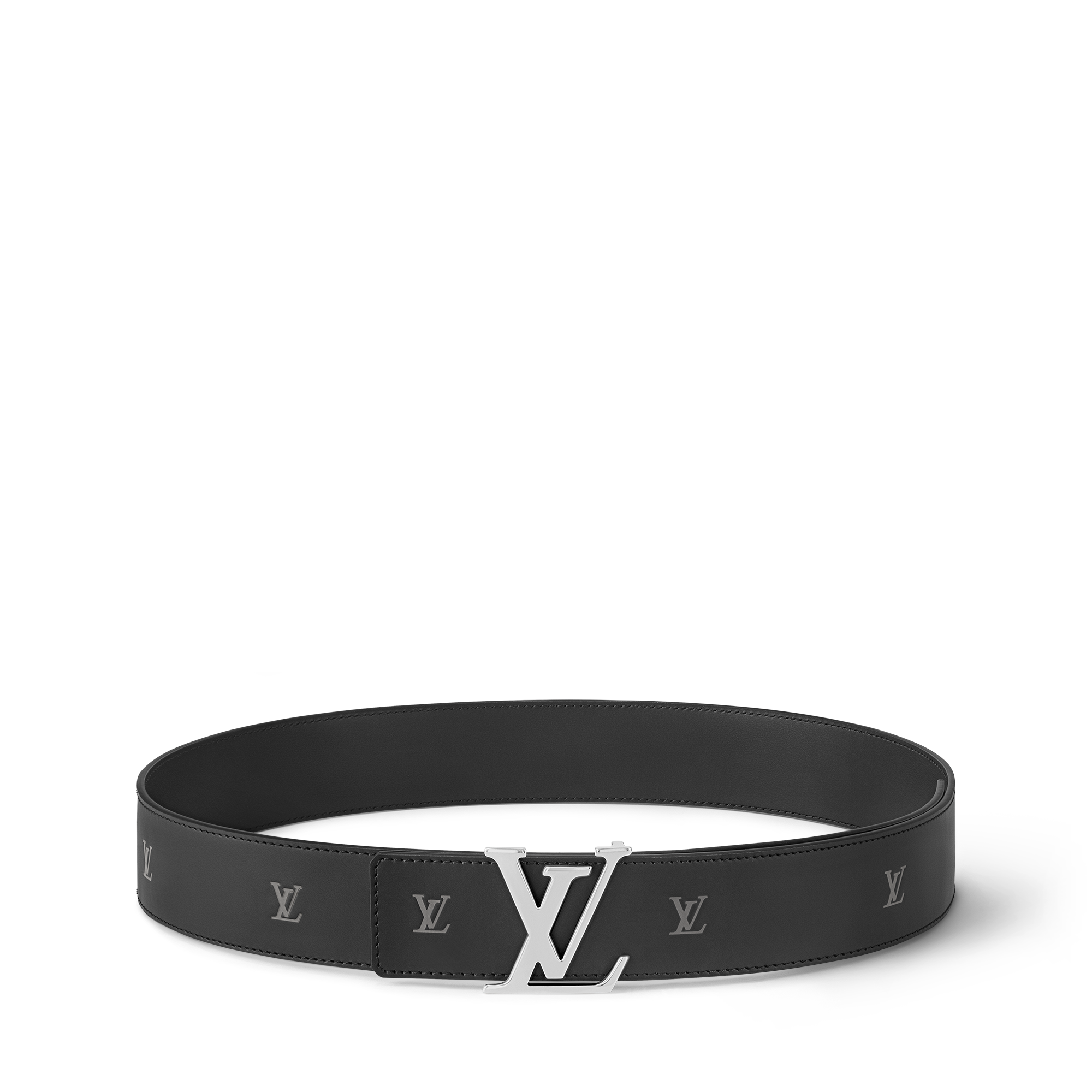Men - LV Initials Blason 40MM Reversible Belt  Men Accessories Belts | LOUIS VUITTON (Product zoom)