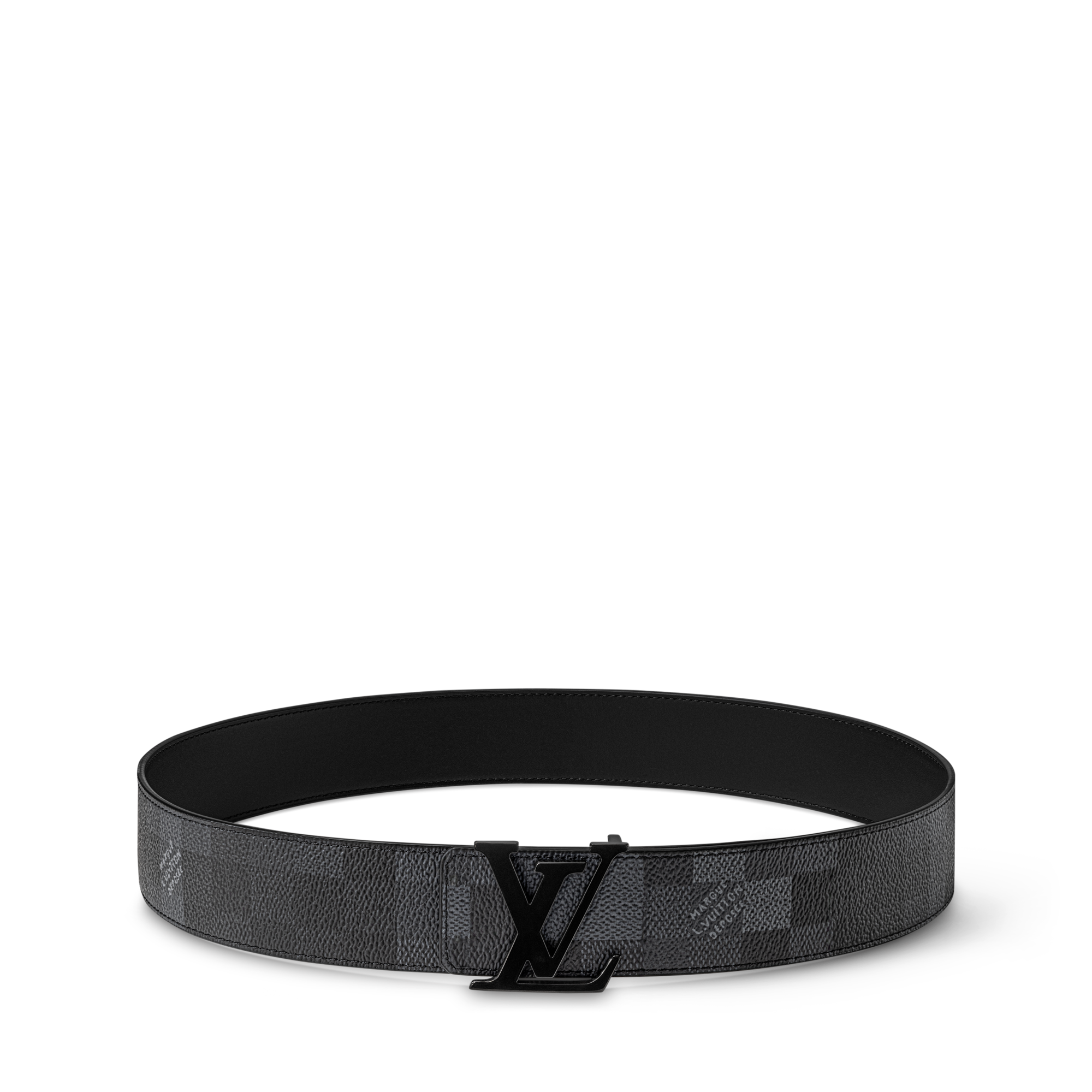 Men - LV Initials Damoflage 40MM Reversible Belt Damoflage Men Accessories Belts | LOUIS VUITTON (Product zoom)