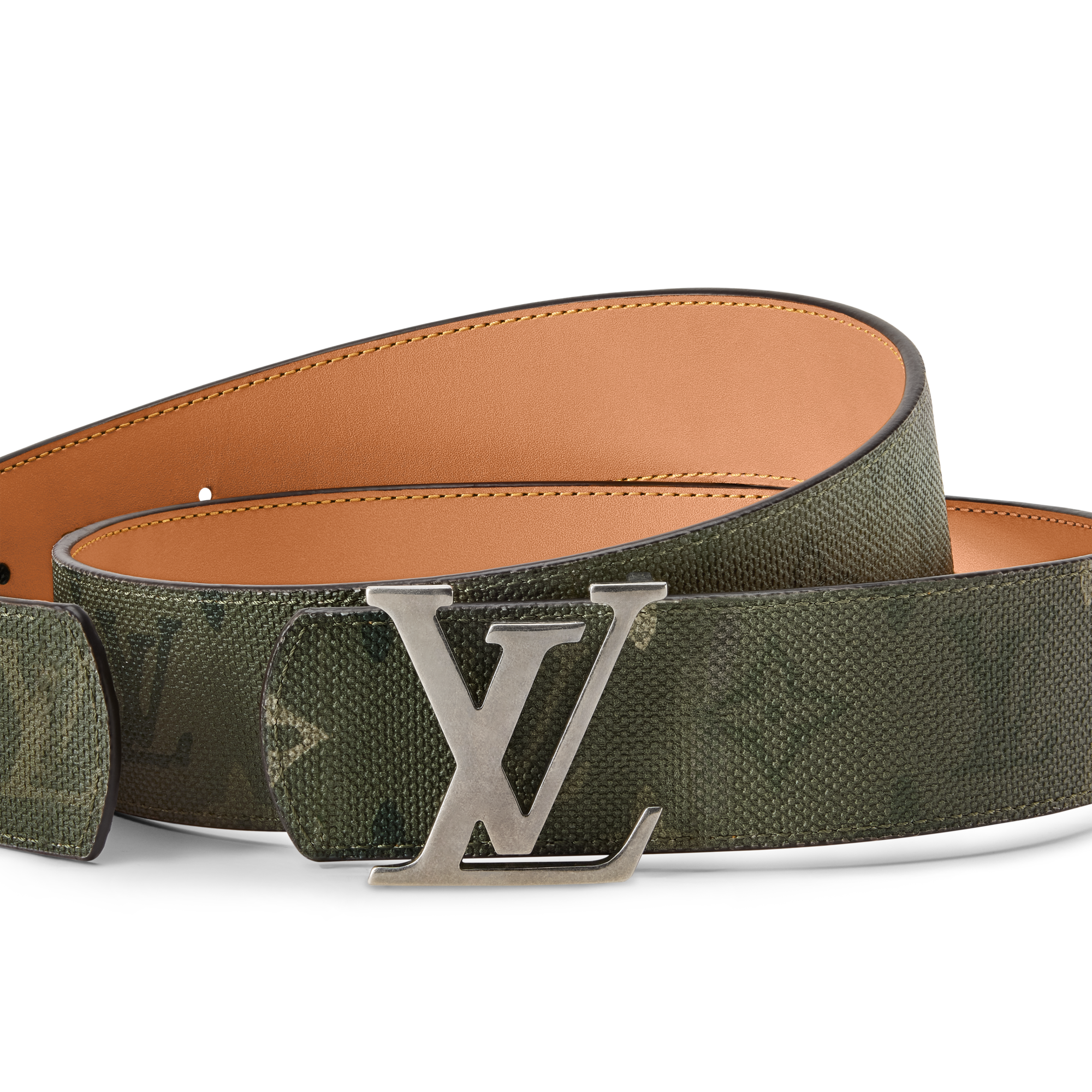 Men - LV Initials Monogram Surplus 40MM Belt  Men Accessories Belts | LOUIS VUITTON (Product zoom)