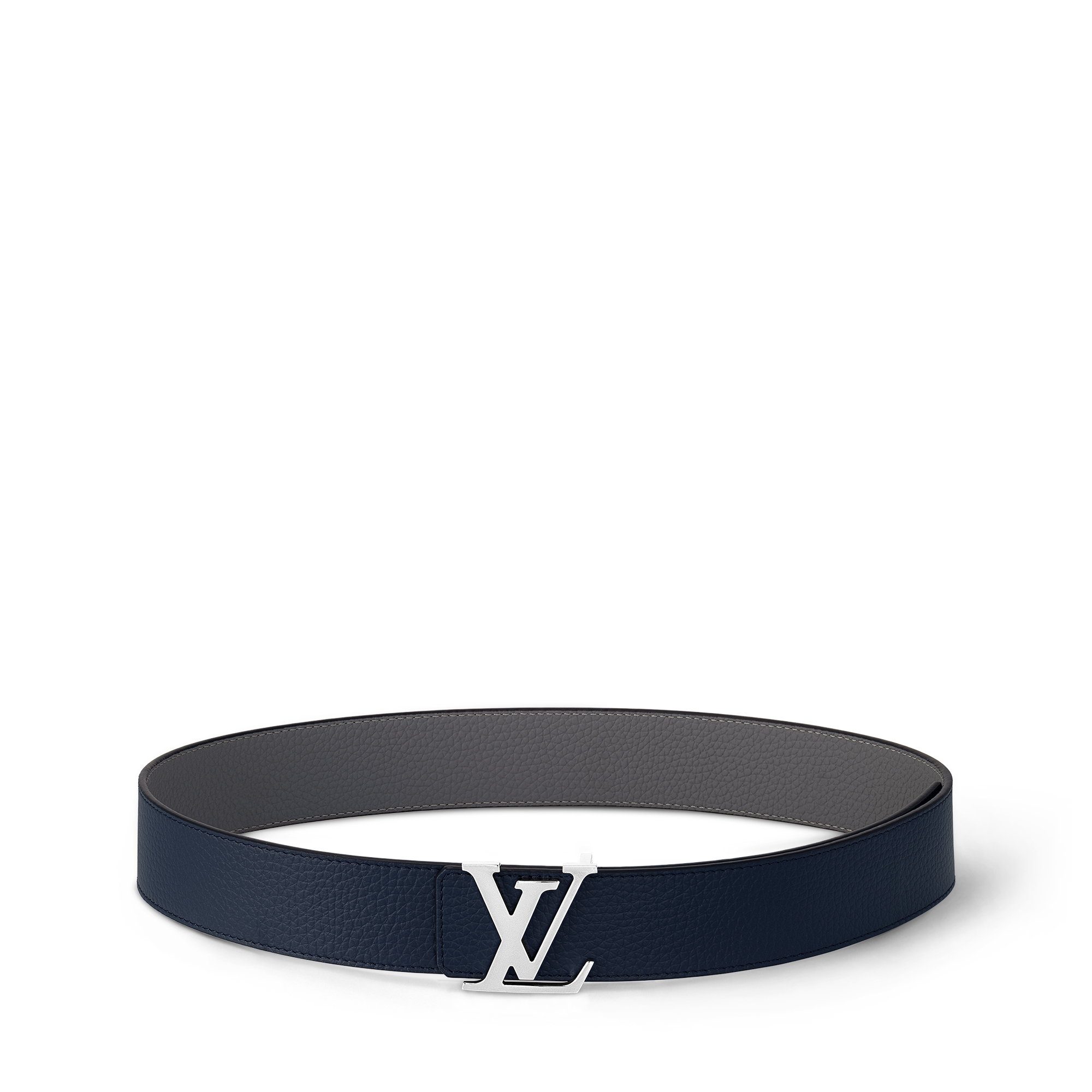 Men - LV Initials Taurillon 40MM Reversible Belt Taurillon Leather Men Accessories New This Season | LOUIS VUITTON (Product zoom)