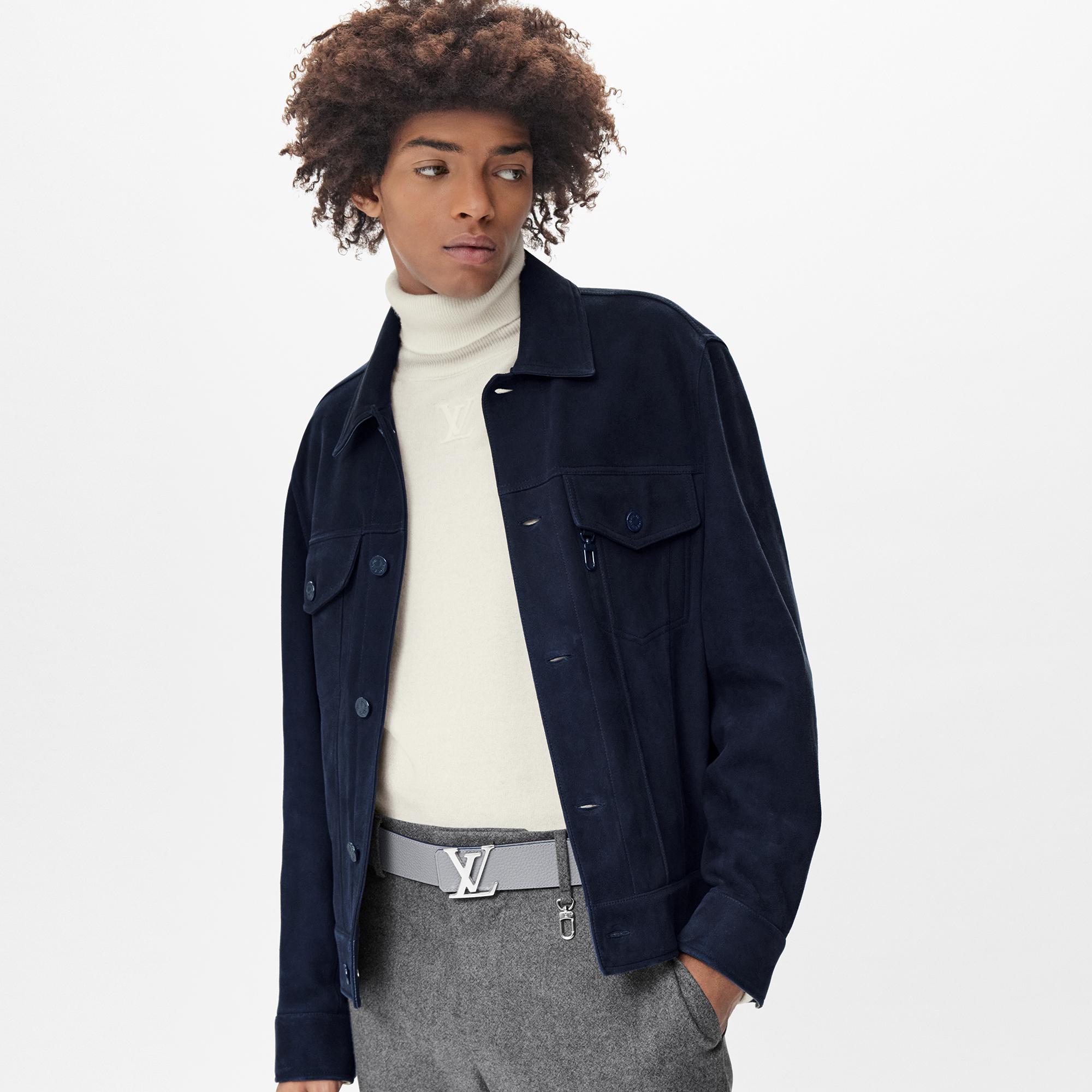 Men - LV Initials Taurillon 40MM Reversible Belt Taurillon Leather Men Accessories New This Season | LOUIS VUITTON (Product zoom)