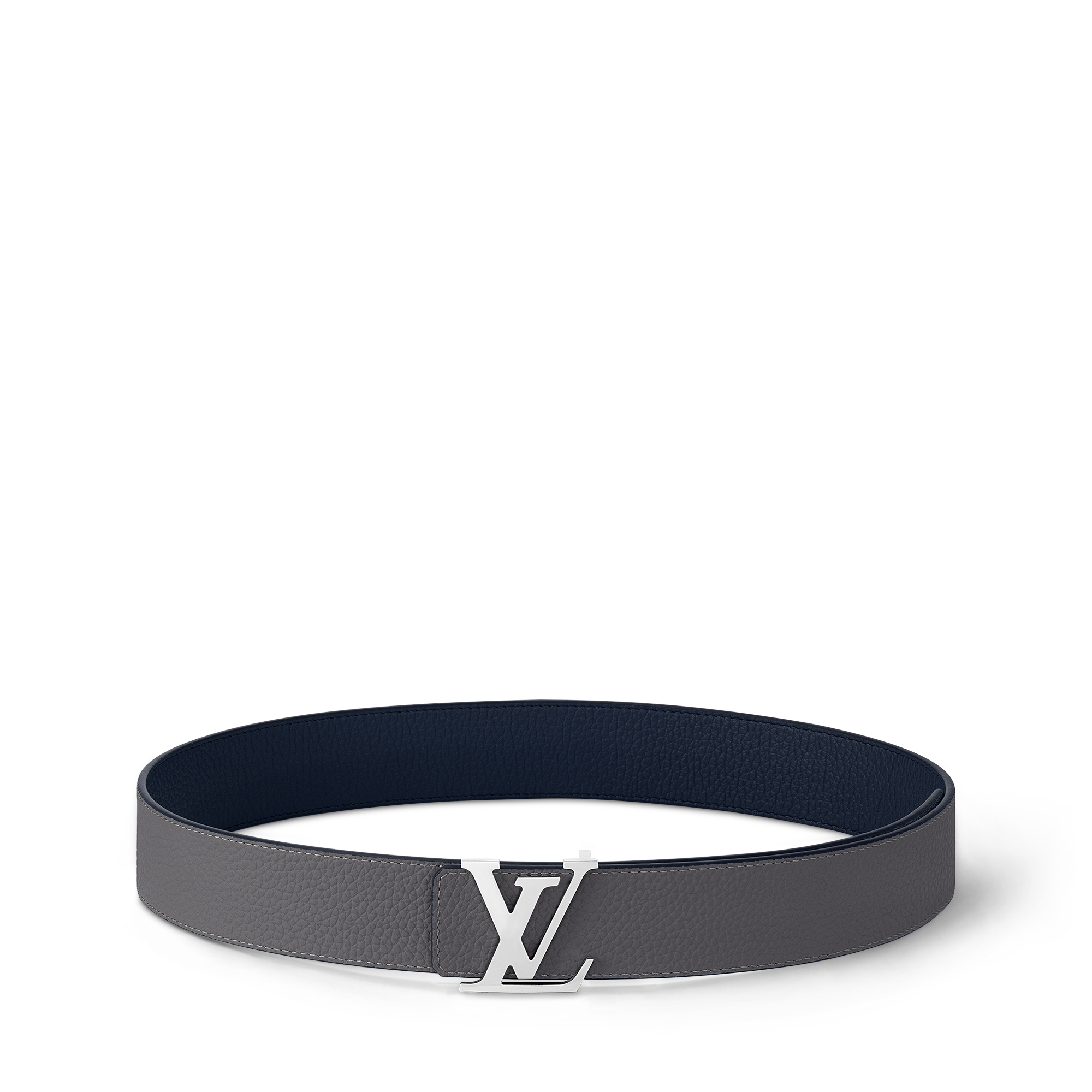 Men - LV Initials Taurillon 40MM Reversible Belt Taurillon Leather Men Accessories New This Season | LOUIS VUITTON (Product zoom)