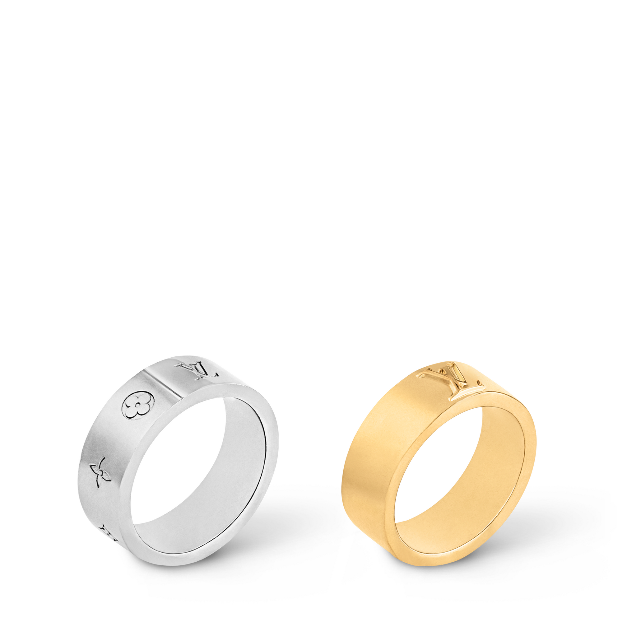 Men - LV Instinct Set of 2 Rings S00 Men Fashion Jewellery All Fashion Jewellery | LOUIS VUITTON (Product zoom)