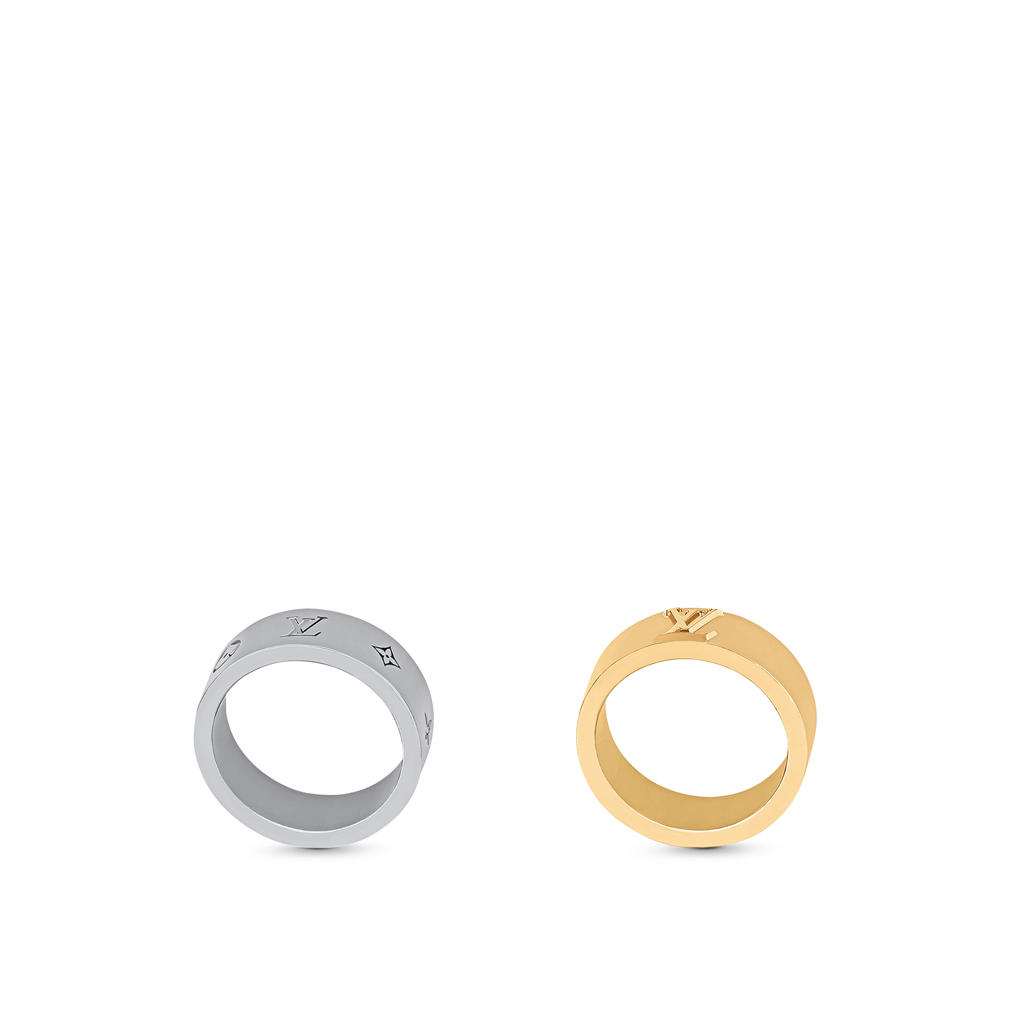 Men - LV Instinct Set of 2 Rings S00 Men Fashion Jewellery All Fashion Jewellery | LOUIS VUITTON (Product zoom)