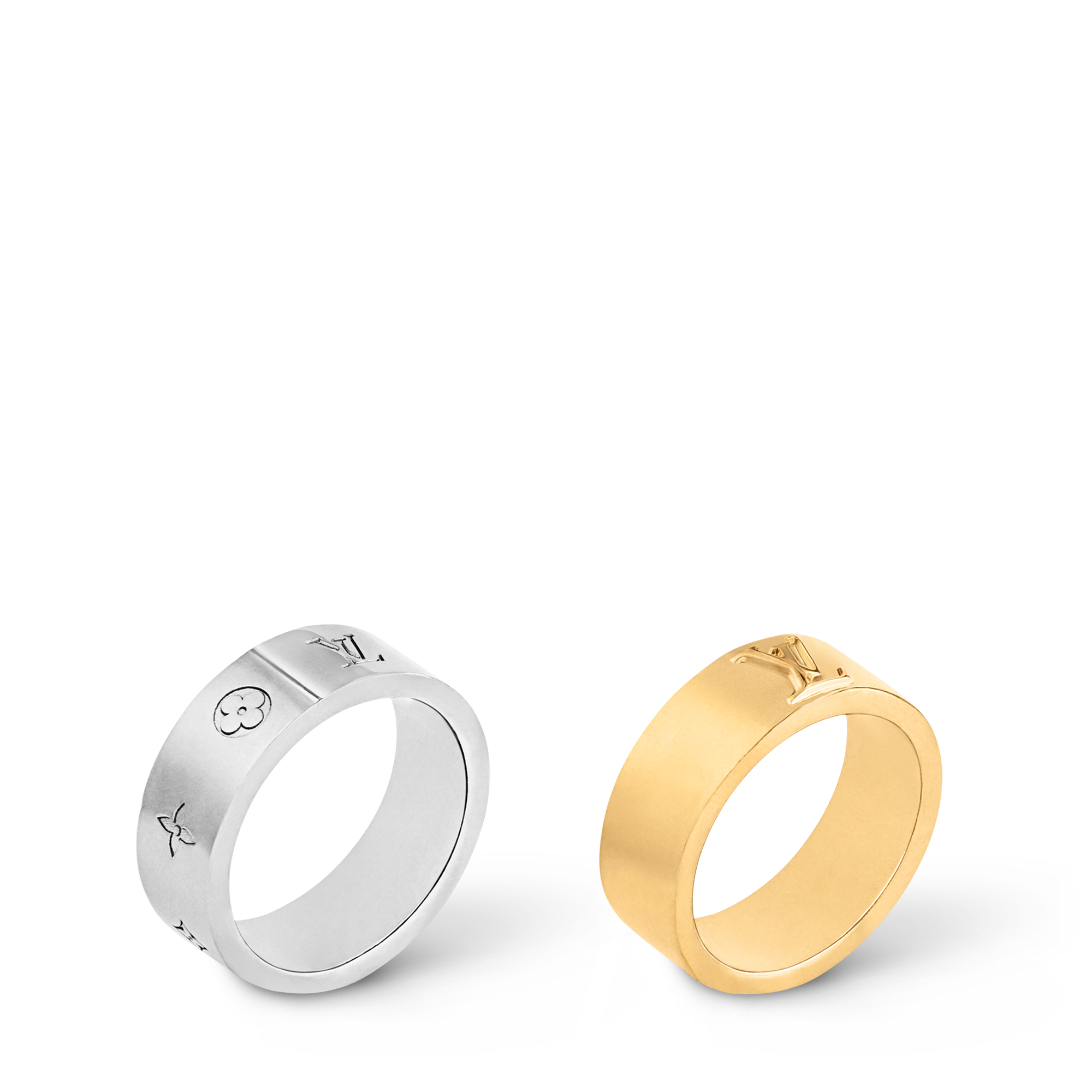 Men - LV Instinct Set of 2 Rings S00 Men Fashion Jewellery All Fashion Jewellery | LOUIS VUITTON (Product zoom)
