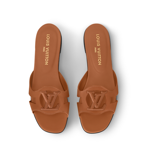 Women - LV Isola Flat Mules Women Shoes Mules and Slides | LOUIS VUITTON (Product zoom)