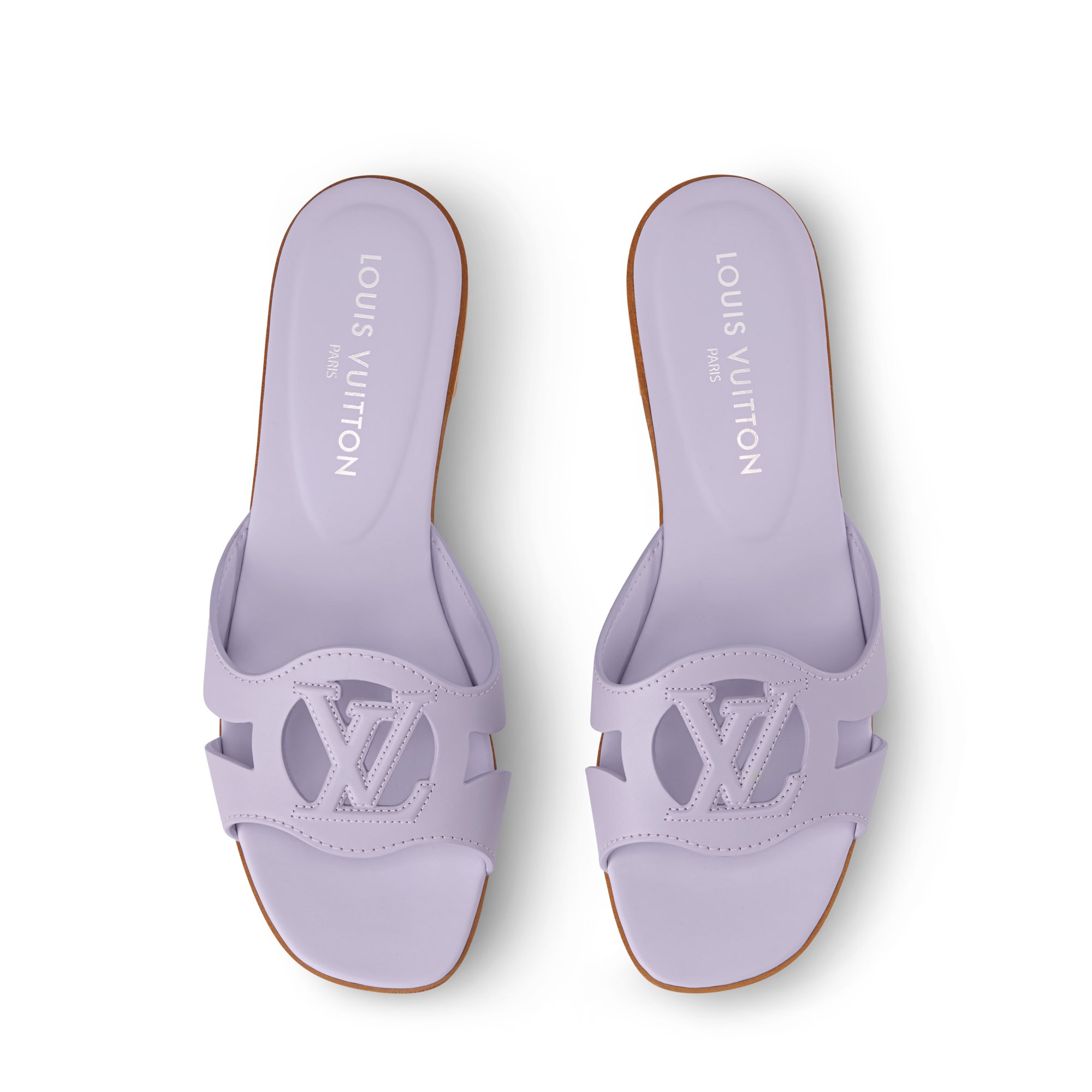 Women - LV Isola Flat Mules  Women Shoes Mules and Slides | LOUIS VUITTON (Product zoom)