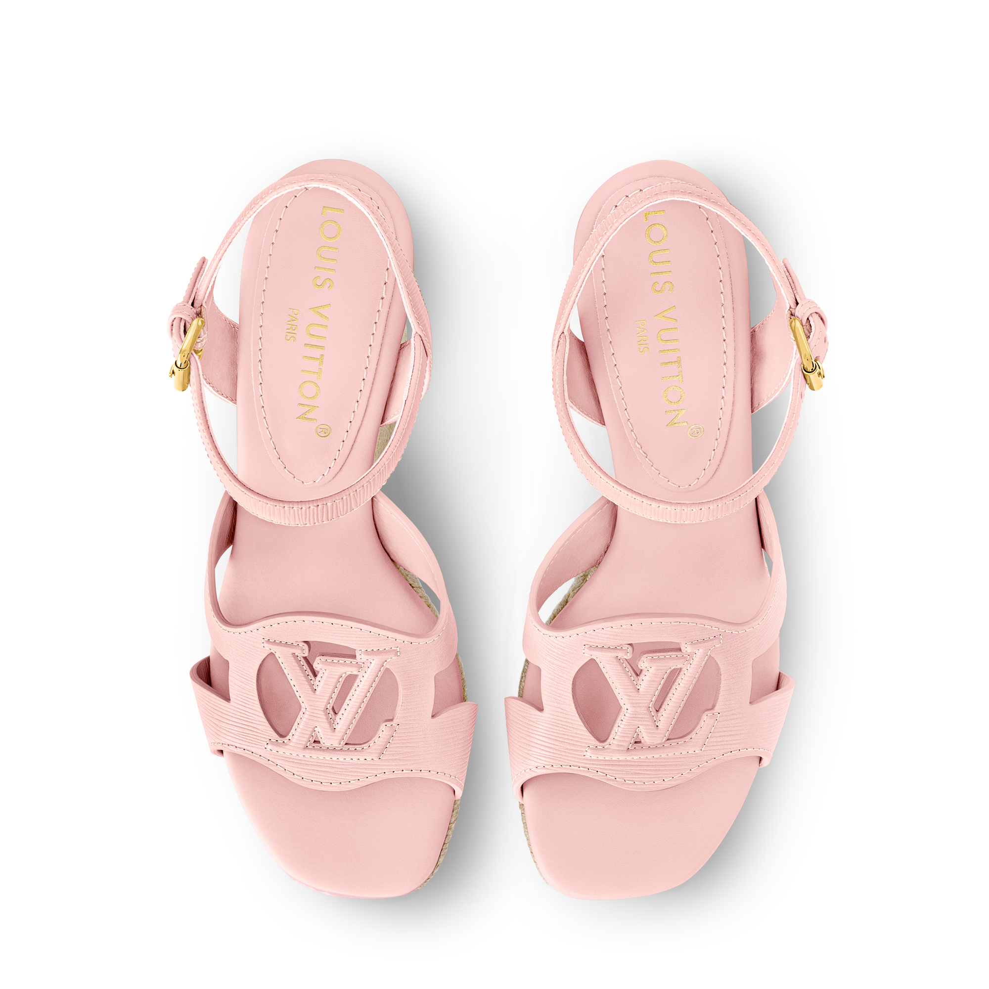 Women - LV Isola Wedge Espadrilles  Women Shoes Sandals and Espadrilles | LOUIS VUITTON (Product zoom)