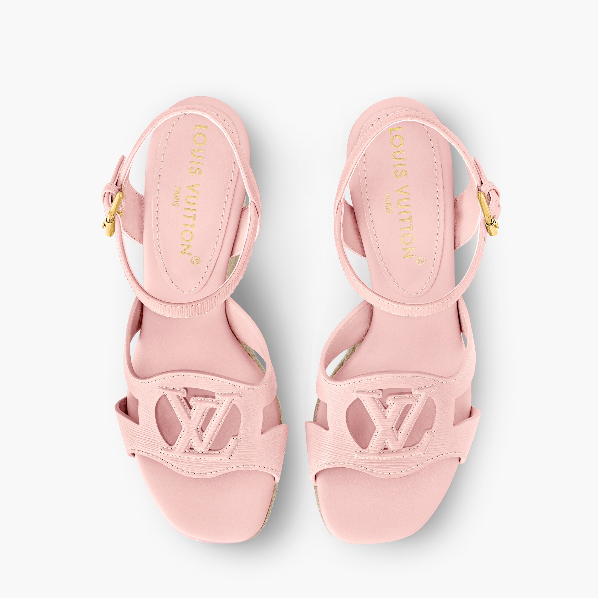 Louis Vuitton Wedge Sandals 2016 LV Isola Wedge Espadrilles Luxury