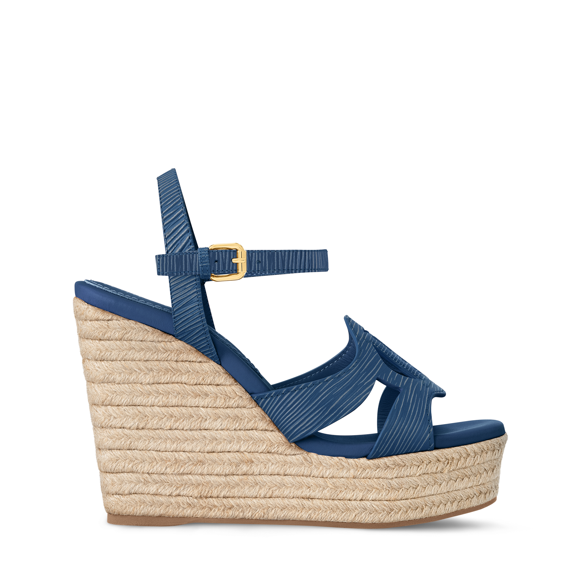 Women - LV Isola Wedge Espadrilles  Women Shoes Sandals and Espadrilles | LOUIS VUITTON (Product zoom)