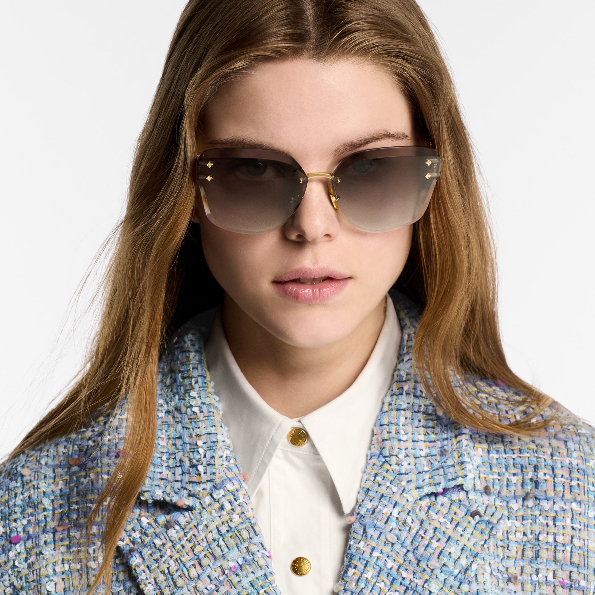 Women - LV Jewel Cat Eye Sunglasses S00 Women Accessories Sunglasses | LOUIS VUITTON (Product zoom)