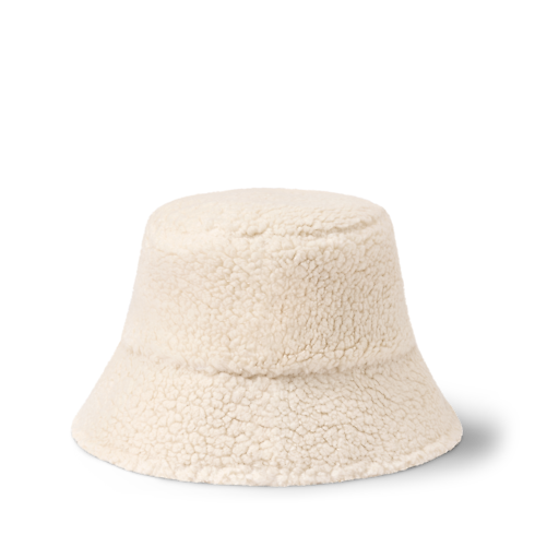 Women - LV League Wool Bouclette Bucket Hat S00 Women Accessories Hats & Caps | LOUIS VUITTON (Product zoom)