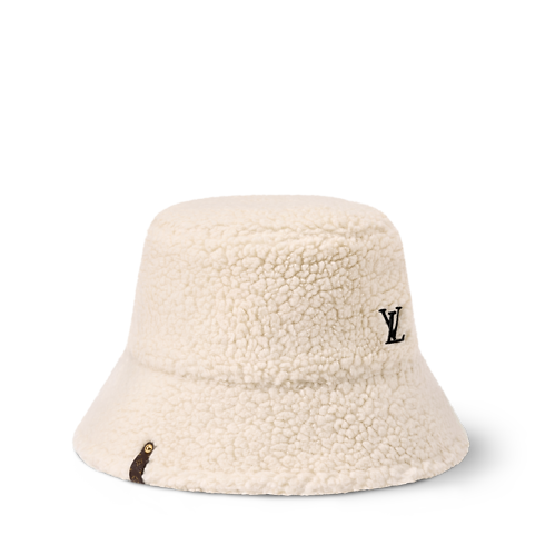 Women - LV League Wool Bouclette Bucket Hat S00 Women Accessories Hats & Caps | LOUIS VUITTON (Product zoom)
