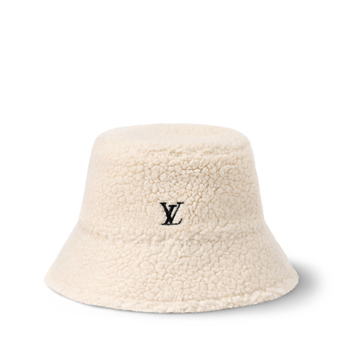 Women - LV League Wool Bouclette Bucket Hat S00 Women Accessories Hats & Caps | LOUIS VUITTON (Product zoom)