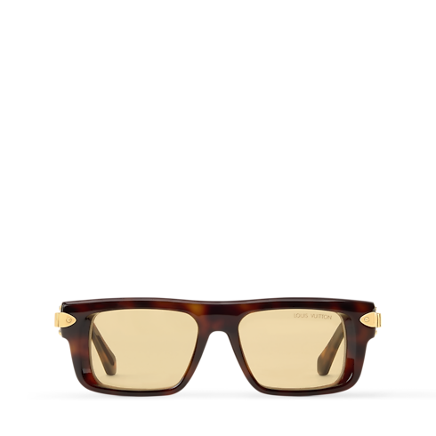 Men - LV Lock Square Sunglasses S00 Men Accessories Eyewear | LOUIS VUITTON (Product zoom)