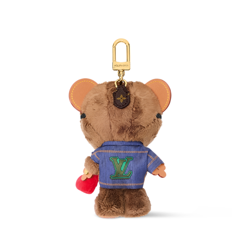 Men - LV Louis Bear Bag Charm S00 Men Accessories Bag Charms and Keyholders | LOUIS VUITTON (Product zoom)