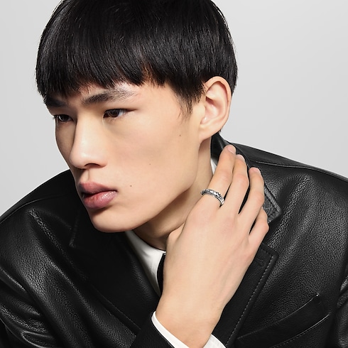Men - LV Lozine Ring S00 Men Fashion Jewellery Rings | LOUIS VUITTON (Product zoom)