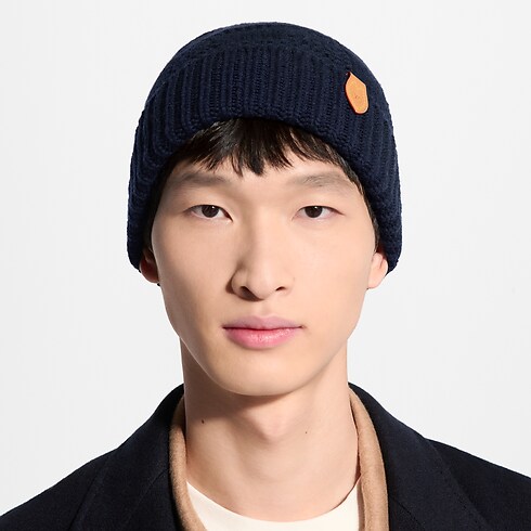Men - LV Malletier Knitted Beanie S00 Men Accessories Hats, Beanies and Gloves | LOUIS VUITTON (Product zoom)