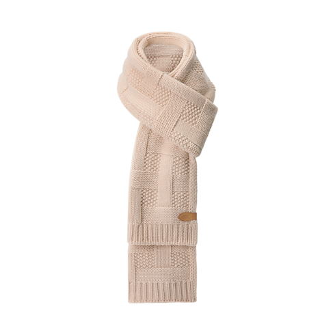 Men - LV Malletier Knitted Scarf S00 Men Accessories Scarves | LOUIS VUITTON (Product zoom)