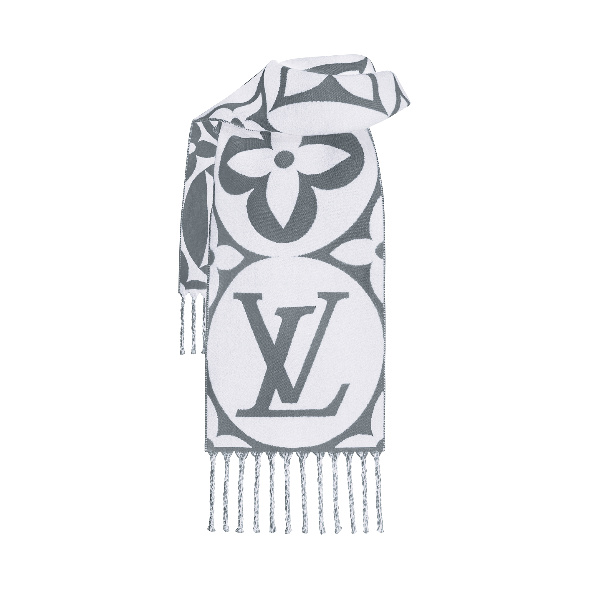 Women - LV Medallion Scarf S00 Women Accessories Scarves | LOUIS VUITTON (Product zoom)