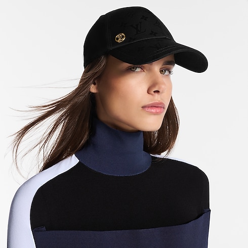 Women - LV Mine Cap S00 Women Accessories Hats & Caps | LOUIS VUITTON (Product zoom)