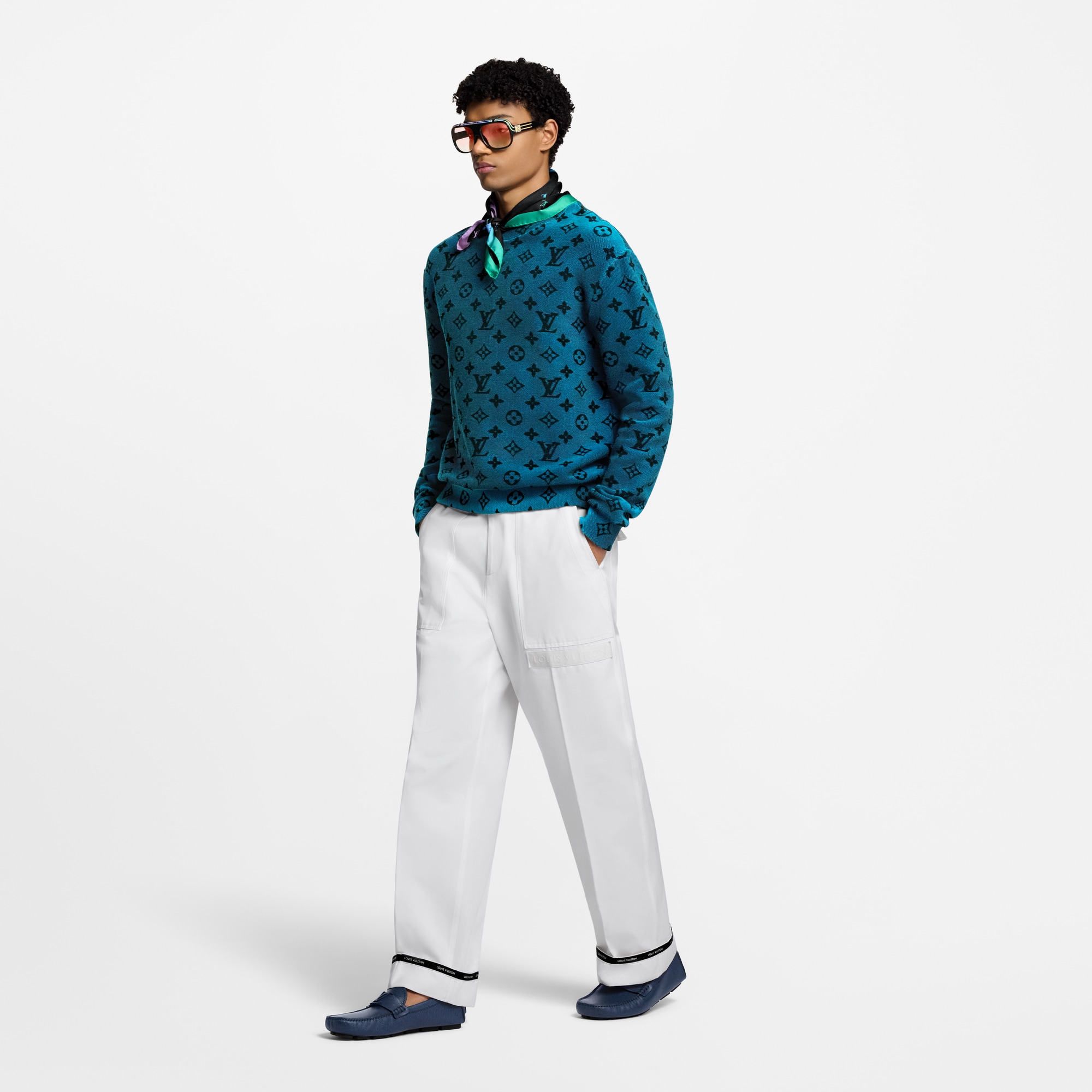 Men - LV Monza Taïga Moccasins  Men Shoes Loafers and Moccasins | LOUIS VUITTON (Product zoom)