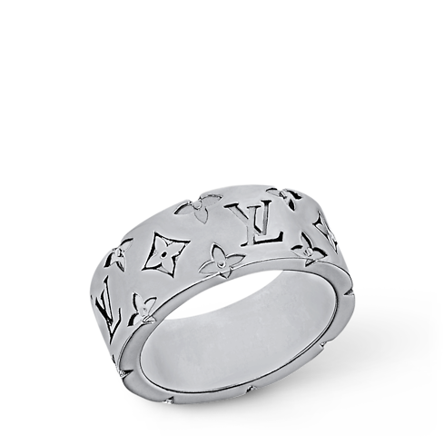 Men - LV Mosaic Ring S00 Men Fashion Jewellery Rings | LOUIS VUITTON (Product zoom)