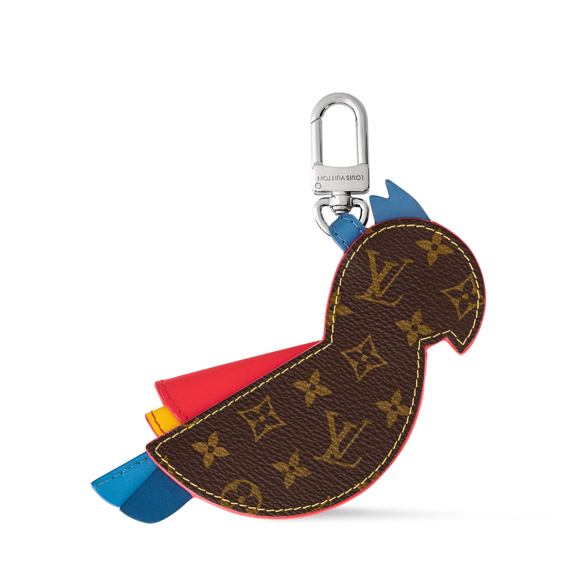 Men - LV Parrot Bag Charm S00 Men Accessories Bag Charms and Keyholders | LOUIS VUITTON (Product zoom)