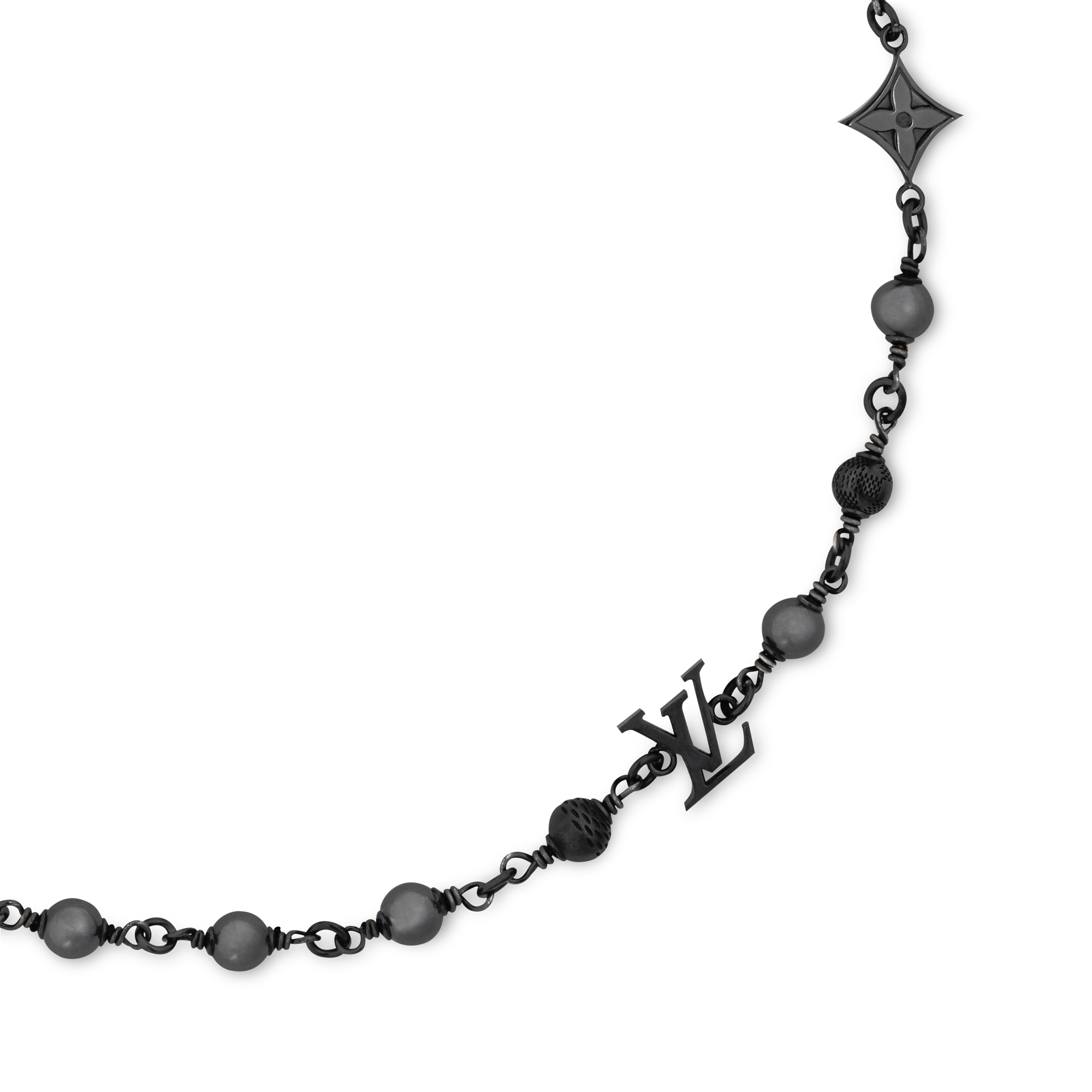 Men - LV Pearls Necklace S00 Men Fashion Jewellery Necklaces and Pendants | LOUIS VUITTON (Product zoom)