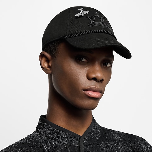 Men - LV Plane Cap S00 Men Accessories Hats, Beanies and Gloves | LOUIS VUITTON (Product zoom)