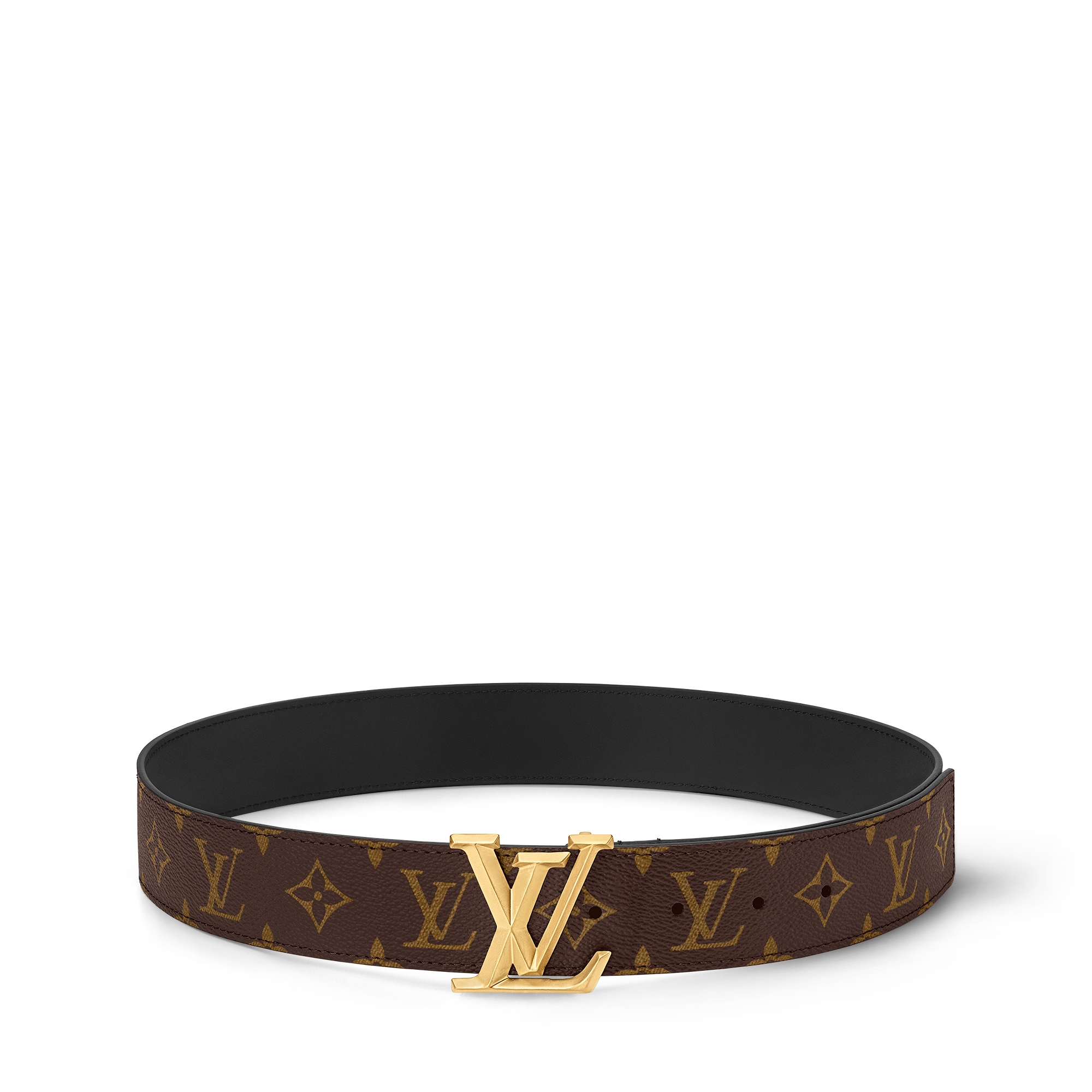 Men - LV Pyramide 40MM Belt Monogram Canvas Men Accessories Belts | LOUIS VUITTON (Product zoom)