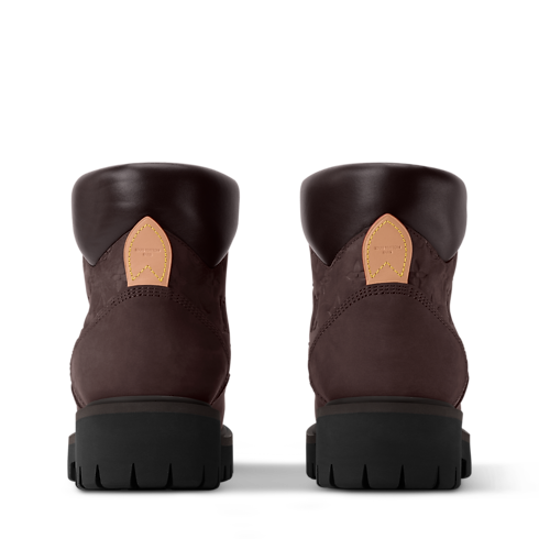 LV Remix Ankle Boots back view