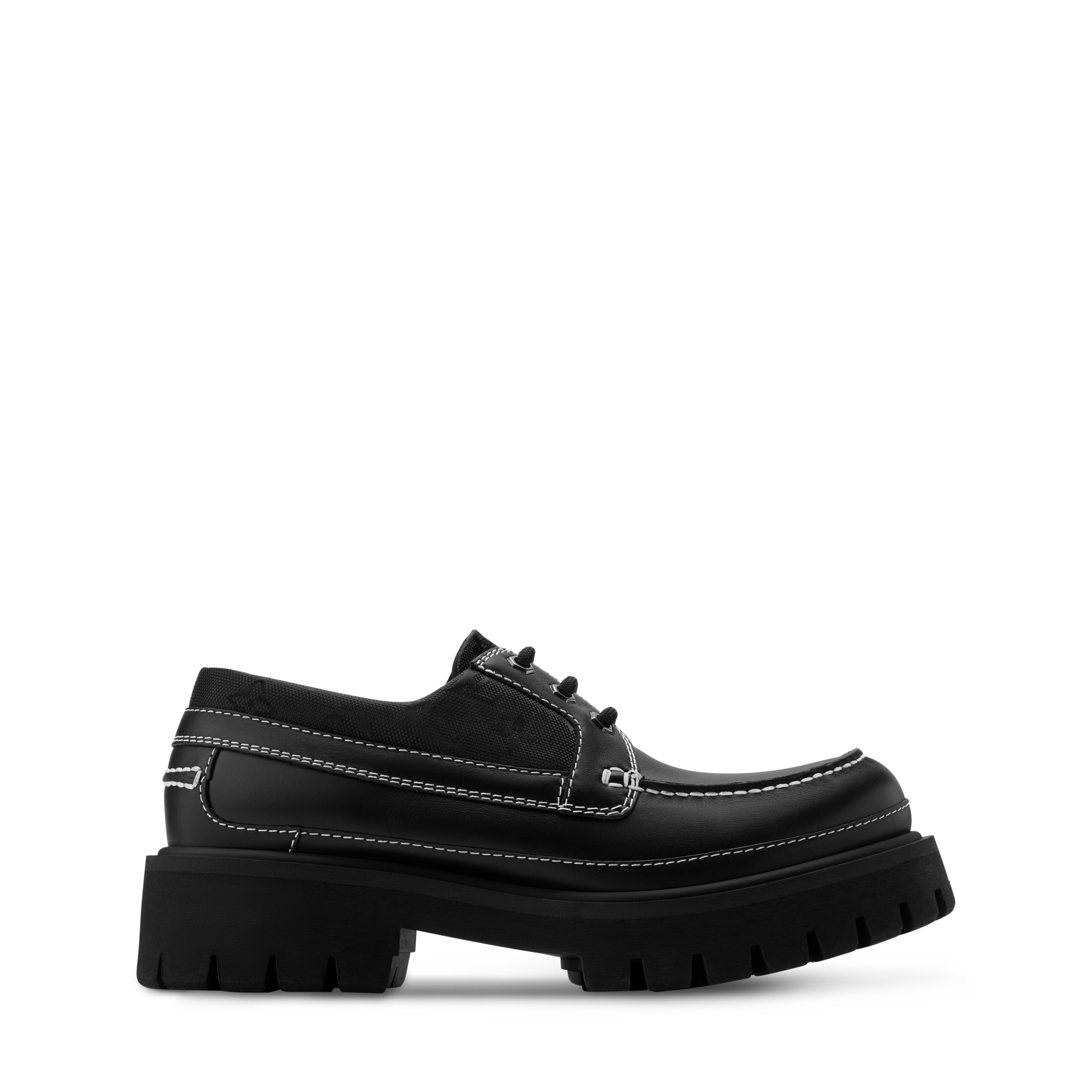 Men - LV Remix Boat Shoes  Men Shoes Lace-Ups and Buckle Shoes | LOUIS VUITTON (Product zoom)
