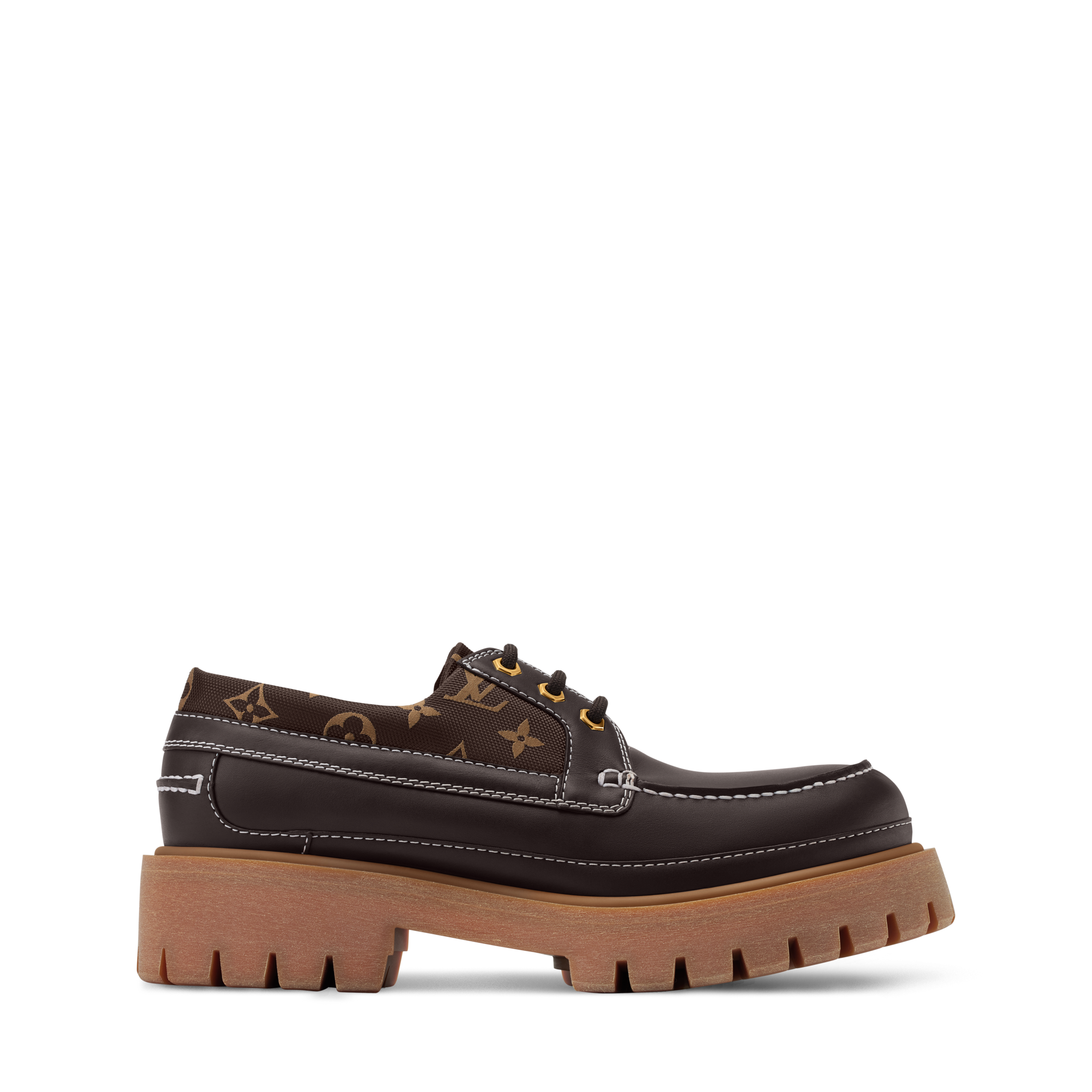 Men - LV Remix Boat Shoes  Men Shoes Lace-Ups and Buckle Shoes | LOUIS VUITTON (Product zoom)