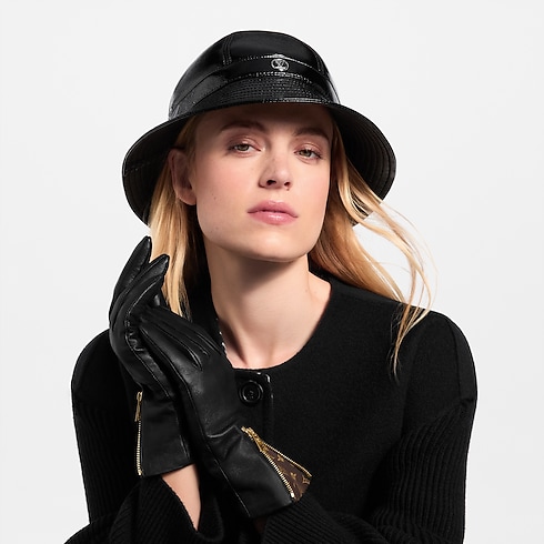 Women - LV Reveal Gloves S00 Women Accessories Hats & Caps | LOUIS VUITTON (Product zoom)