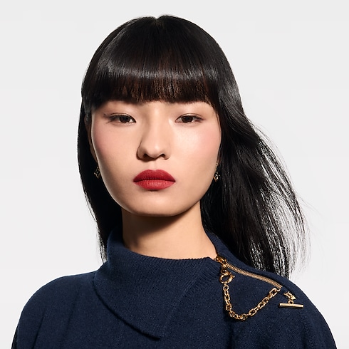 Perfumes and Beauty - LV Rouge - Matte Lipstick Perfumes and Beauty Lips } | LOUIS VUITTON (Product zoom)